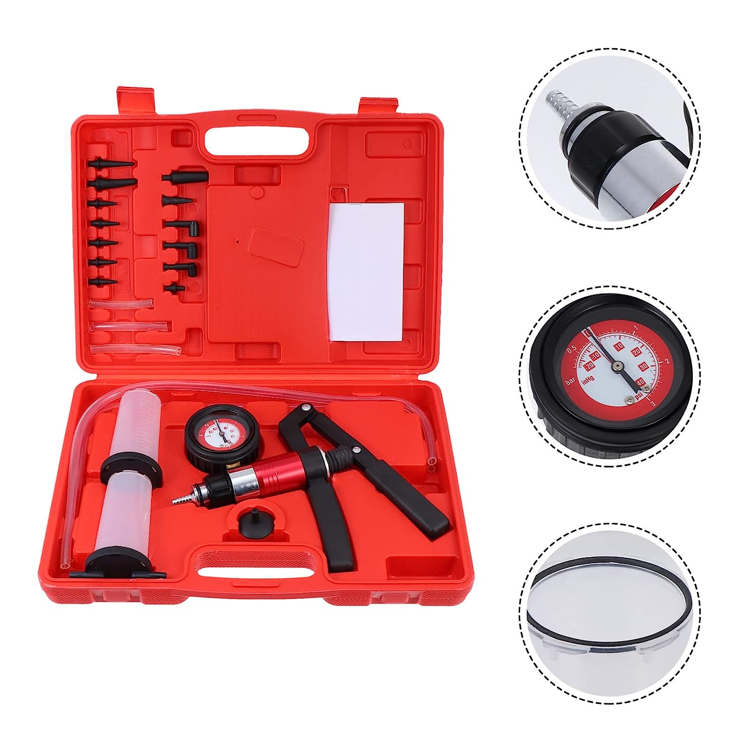 21PCS Hand Held Vacuum Pistol  - Brake Bleeder Kit recensione e prezzo
