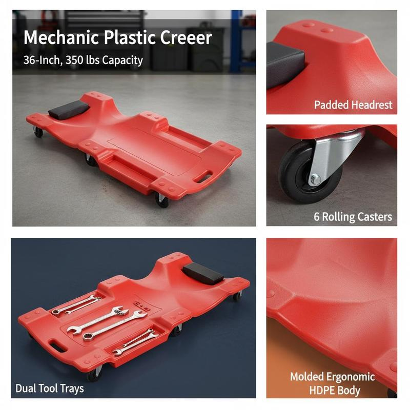 Rolling Creeper Board 36-Inch  - Auto Repair Shops recensione e prezzo