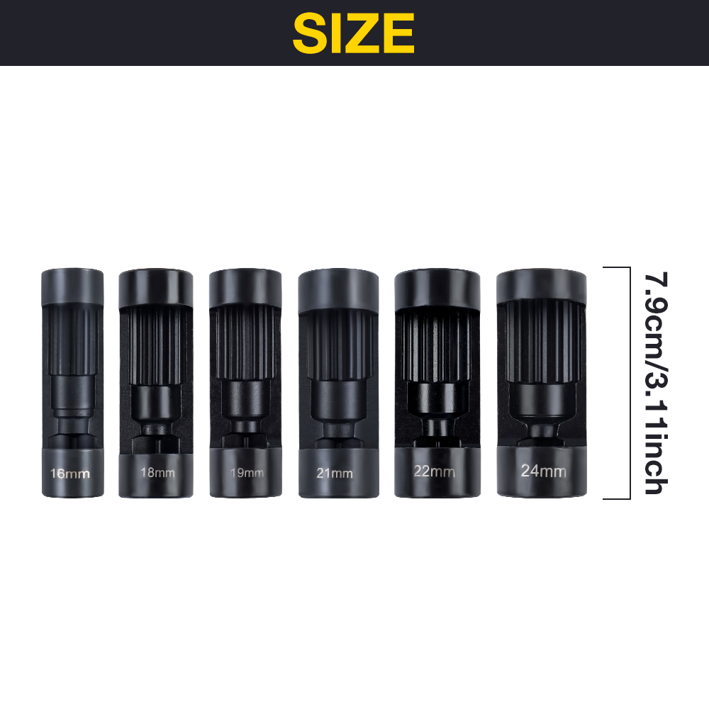 6PCS Suspension Stud Nut Socke - Spring Compressor Tool recensione e prezzo