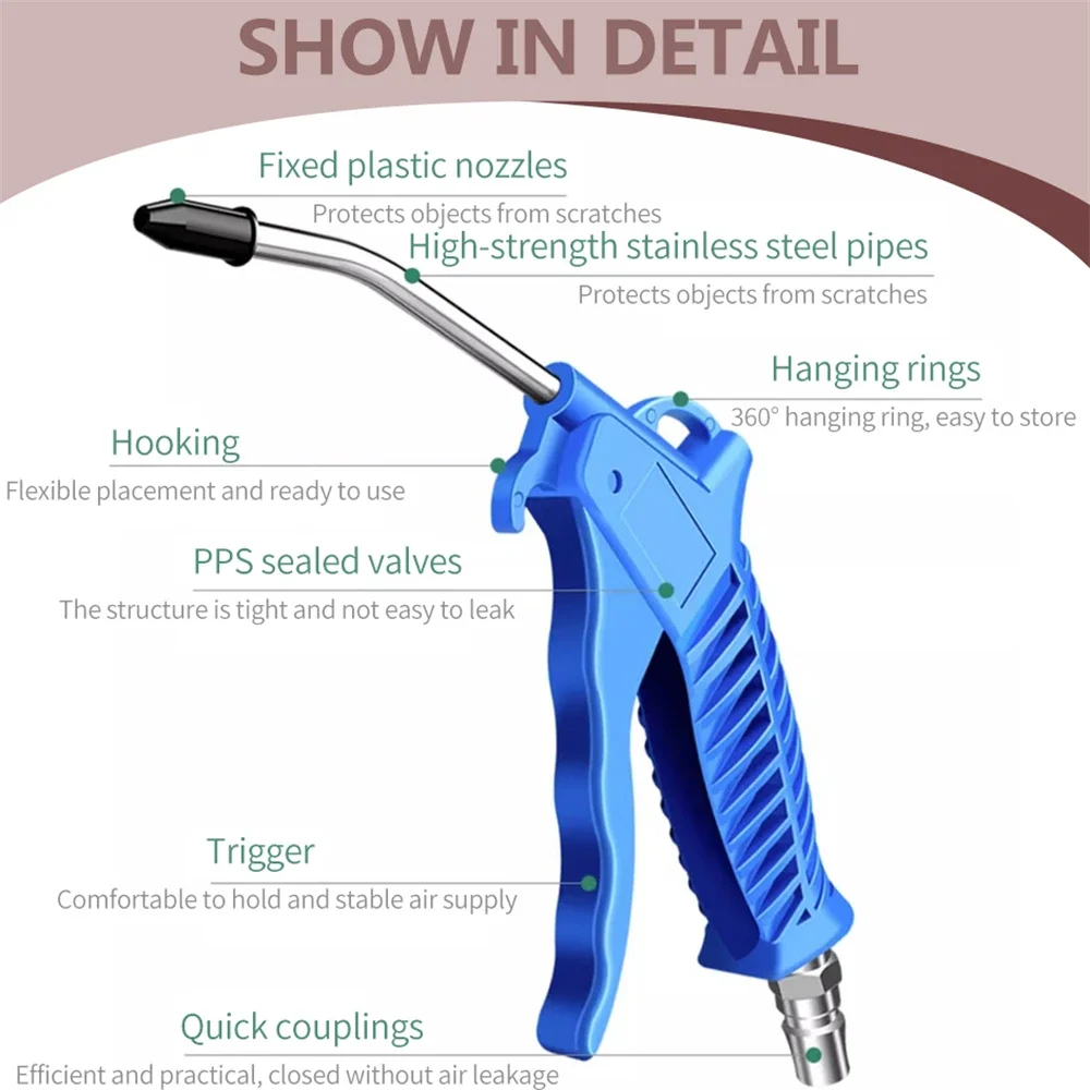 Dust Gun Air Blower Cleaning T - Spring Compressor Tool recensione e prezzo