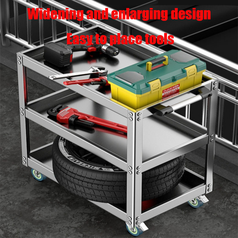 2/3 layers Trolley Stainless S - Auto Repair Shops recensione e prezzo
